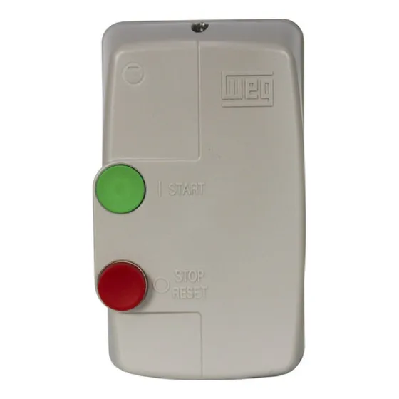 Chave de partida direta para motor trifásico 10cv a 380V relé 11-17a PDW04-10V40 Weg