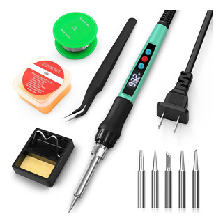 Kit De Ferro De Soldar, 100w Com Display Digital Led, Adjust Kit De Ferro De Soldar, 100w Com Display Digital Led, Adjust