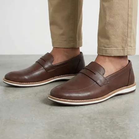 Sapato Mocassim Loafer Casual Masculino Confortável Couro