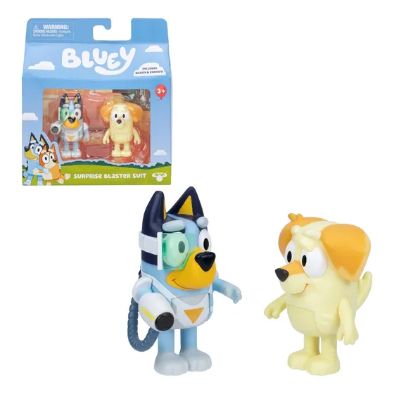 Figuras Bluey Pack Surprise Blaster Suit - Bluey