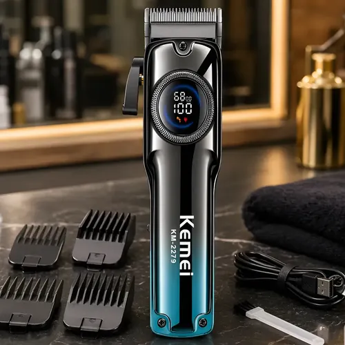 Máquina De Acabamento Vgr V-977 Black Cor Preto | Frete grátis