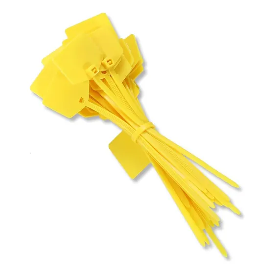 20 Bridas De Nailon Para Cables, Etiquetas Para Cableado.