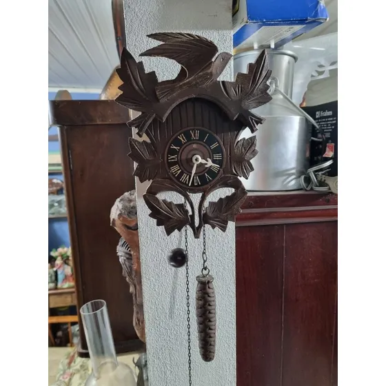Relógio Cuco Antigo Modelo 102 C1653