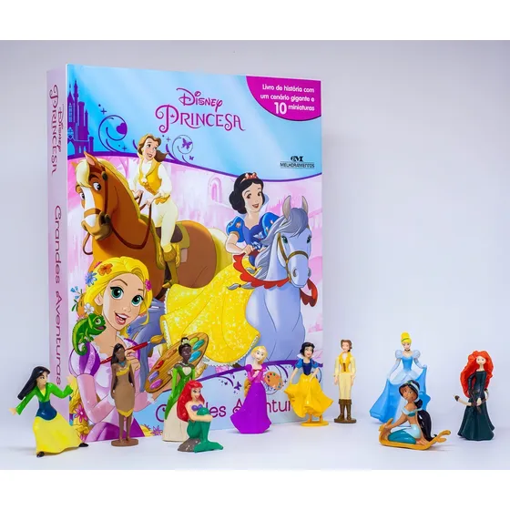 Livro Miniaturas - Princesas Grandes Aventuras