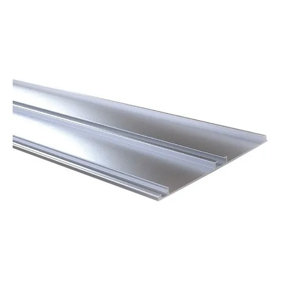 Zocalo Aluminio 100 Mm Grupo Euro Anodizado Bajo Mueble
