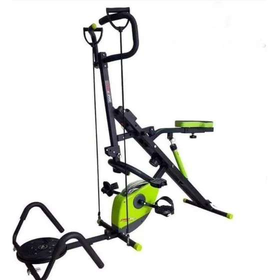 Total Abdominal 5 En 1 + Disco Twister+ Piston 12v + 2 Ligas