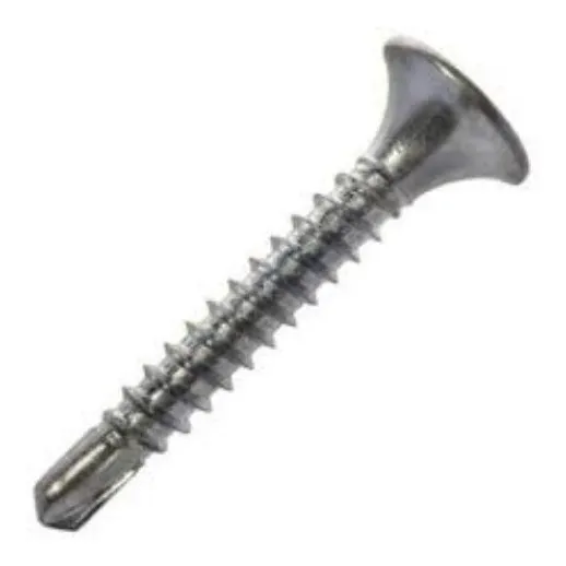 Tornillo Vulcanita Punta Broca 6 X 1 Zinc (bolsa 1000)