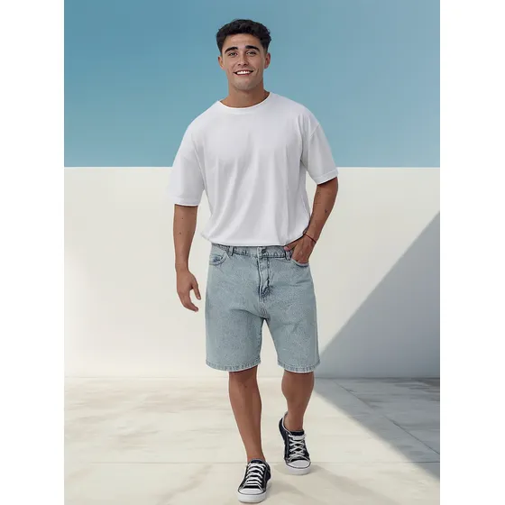 Bermuda Drakar Para Hombre - Tukson, Estilo Y Comodidad