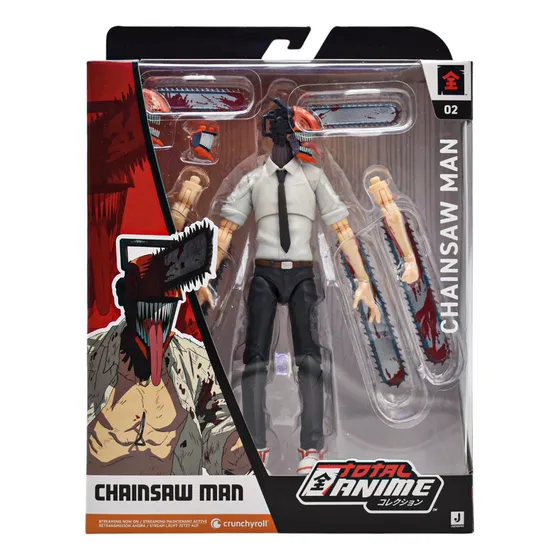 Total Anime Chainsaw Man Figura 17cm Jazwares