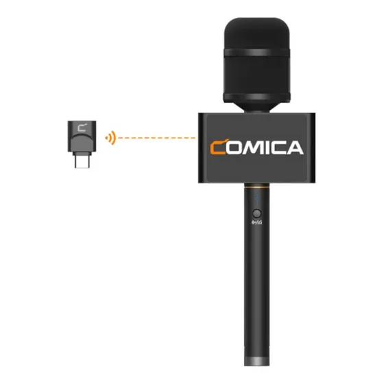 Microfono De Reportero Comica Revo S Tipo C Smartphone