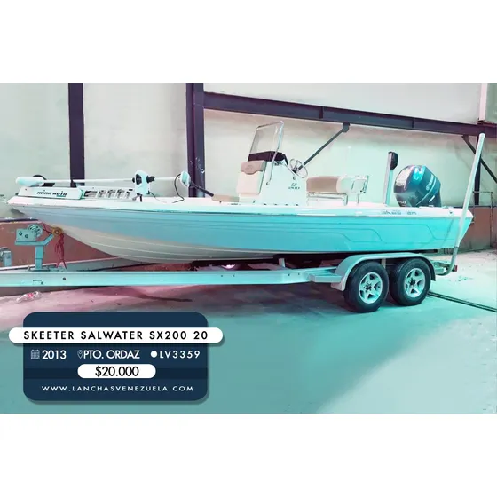 Lancha Skeeter Saltwater Sx200 20 Lv3359