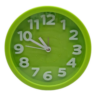 Reloj Despertador De Escritorio Redondo Verde Reloj Despertador De Escritorio Redondo Verde