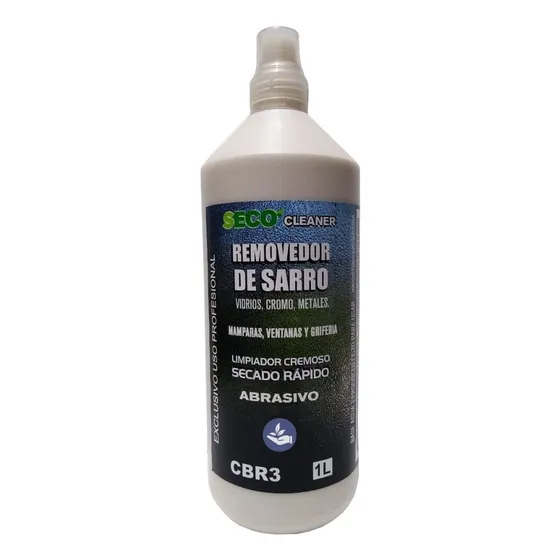 Quita Sarro Limpieza Vidrio Pintura 1 L 2 Fieltro