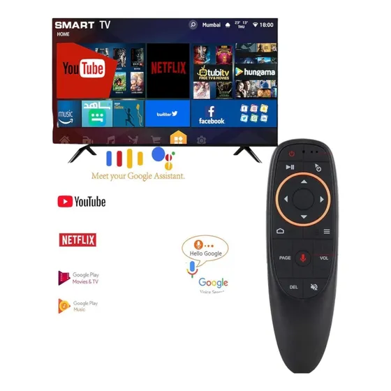 Control Remoto Bluetooth Tv Stick Y Tv Fire Asistente De Voz