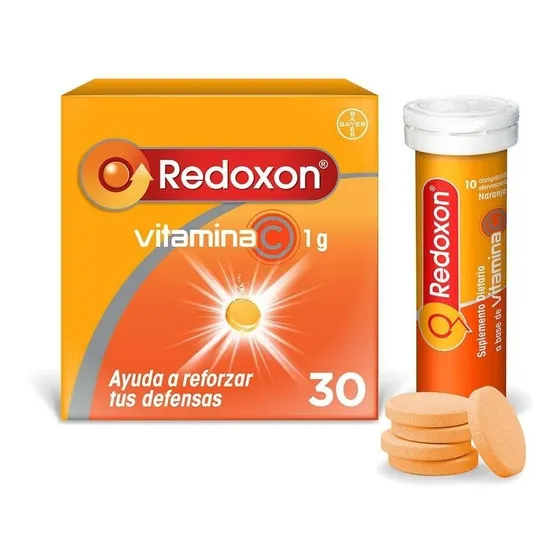 Redoxon 1 Gr Comprimidos Efervescente Vitamina C X 30 Comp.