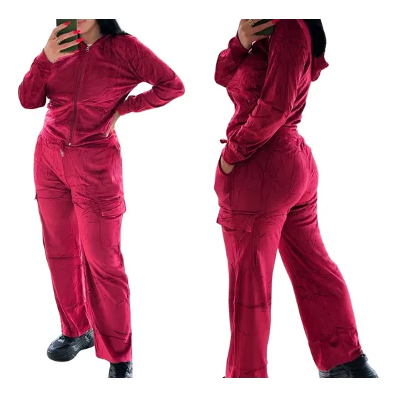 Conjunto Deportivo Campera + Jogging Pantalon De Plush