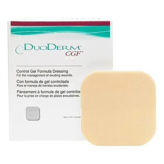 Curativo Duoderm Cgf 10 X 10 Cm Com Borda Cx C/05 - Convatec