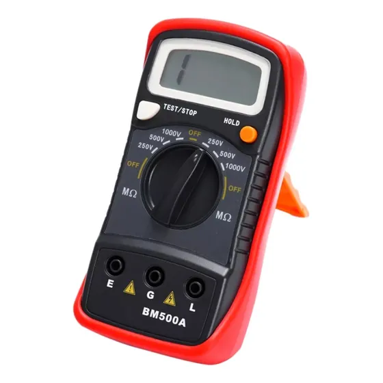 Megometro Bm500a Medidor De Resistencia De Aislamiento