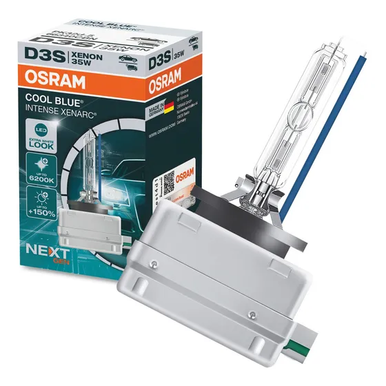 Lâmpada D3s Osram Xenon 6200k Bmw Jetta Audi Asx Reposição