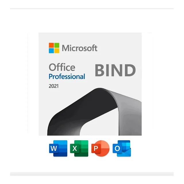 Licencia Microsoft Office 2021 Profesional Plus Bind Key_xdc