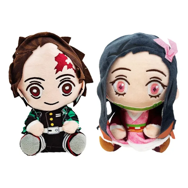 Ch Juego De 2 Muñecos De Peluche De Anime Ghost Slayer