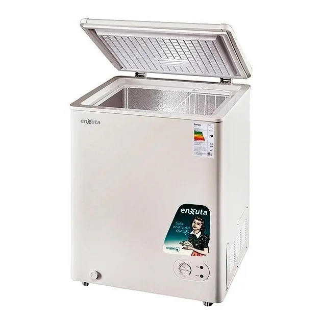 Freezer Horizontal Enxuta Fh155 Tapa C/llave Ciega O Vidrio