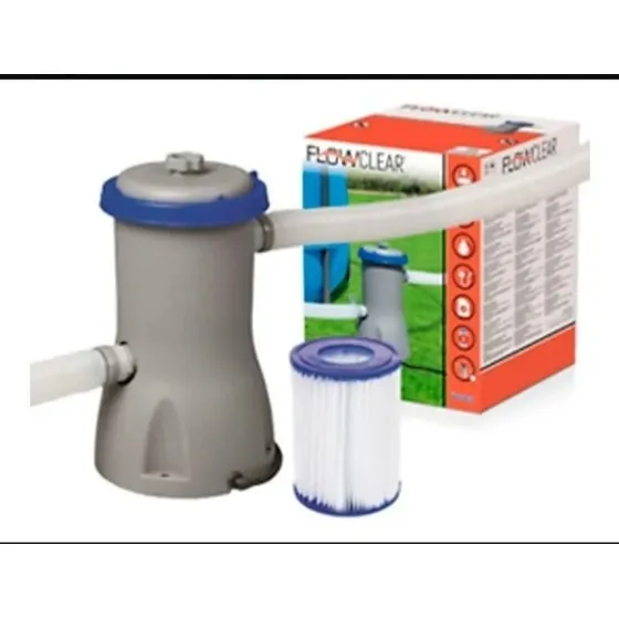 Kit mantenimiento piscina Bestway conectore mango manguera