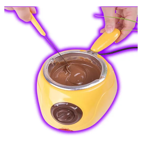 Fundidora Chocolate Olla Chocolate Para Derretir Fondue