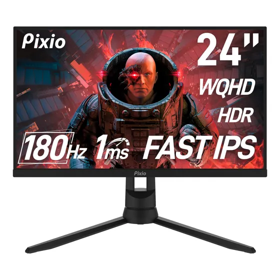 Monitor Pixio Px24q Pro De 24 Pulgadas, Qhd 1440p, 180hz, Pa