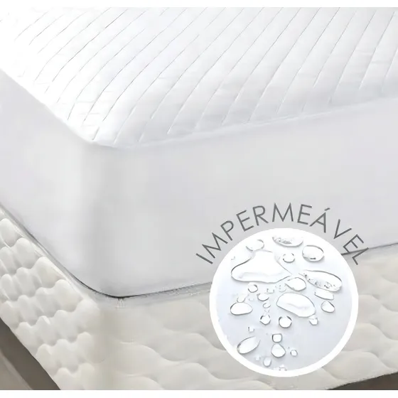Casa e Pet capa pra colchão impermeavel casal box matelado protetor branco doble