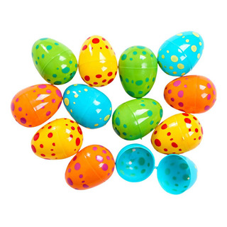 Nuevo 12 Piezas De Huevos De Pascua Vacíos For Rellenar Nuevo 12 Piezas De Huevos De Pascua Vacíos For Rellenar