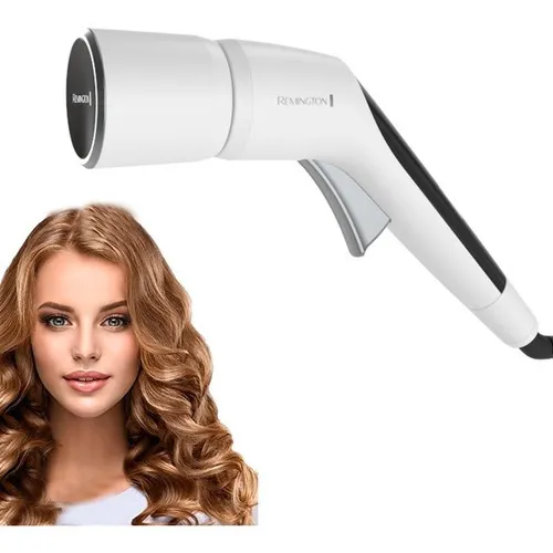 Rizadora Curl Remington Titanio Ceramica Lock System Tenaza