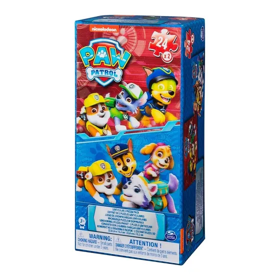 Paw Patrol Patrulla Canina * Rompecabezas 3d Pack 2 Puzzles
