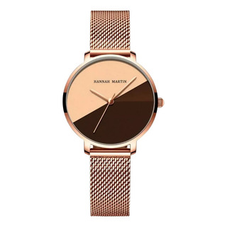 Elegante Reloj De Dama Tipo Pulsera Delgado Hannah Martin Elegante Reloj De Dama Tipo Pulsera Delgado Hannah Martin