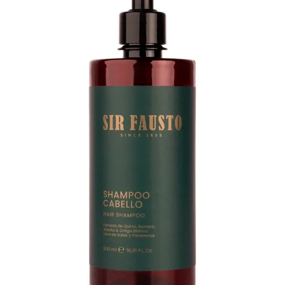 Sir Fausto Men´s Shampoo Pelo Engrosador Sin Sulfato X 500ml