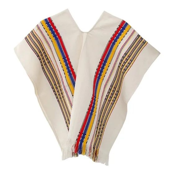 Poncho Fino Tricolor
