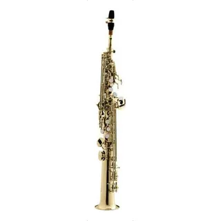 Saxofone Soprano Reto Bb Hst-410l Laqueado Harmonics Saxofone Soprano Reto Bb Hst-410l Laqueado Harmonics