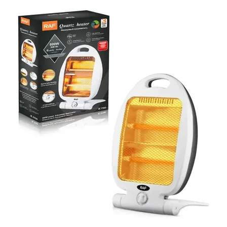 Calefactor Eléctrico Portatil Base Plegable 800w R.1190 Calefactor Portátil Termoventilador Estufa Eléctrica Calefacción Rápida Bajo Consumo Hogar