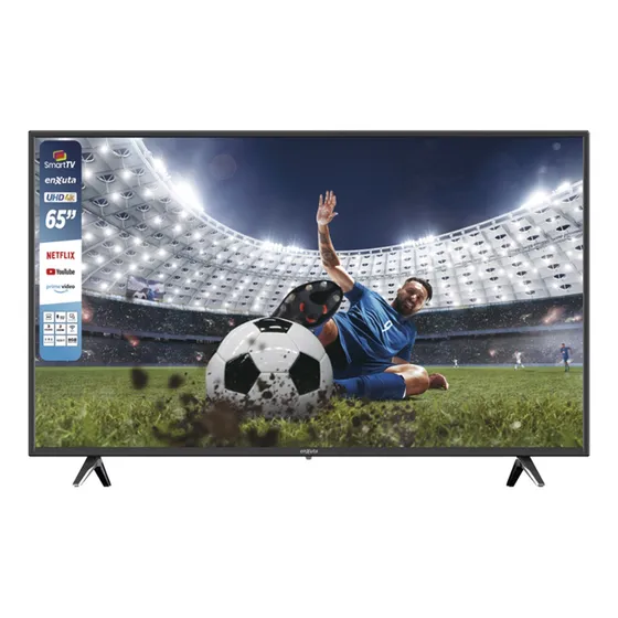 Televisor Enxuta Led Smart 65 Ledenx1265sdf4kw 4k Bluetooth