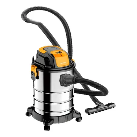 Aspiradora Sopladora Seco Líquido Suono 25 Litros 1300w Color Plateado