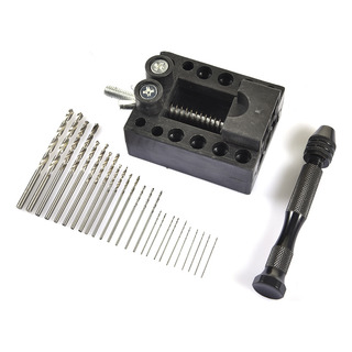 Conjunto De Furadeiras Manuais Pin Vise Com Brocas Mini Twis Conjunto De Furadeiras Manuais Pin Vise Com Brocas Mini Twis