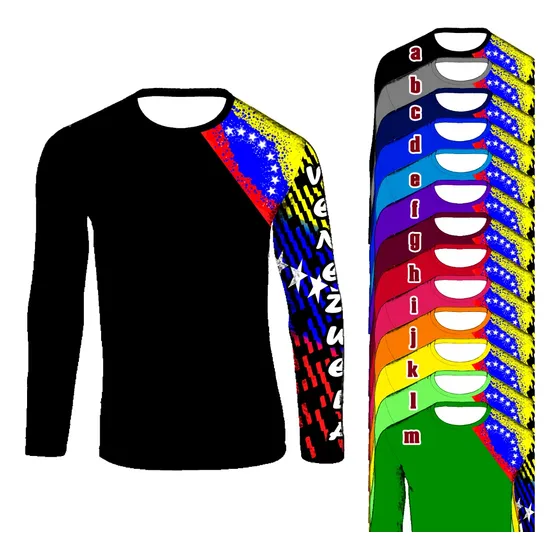 Franelas Manga Larga Venezuela Talla 6 8 10