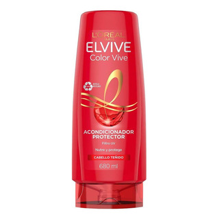 Acondicionador L'oréal Paris Elvive Color Vive Cabello Teñido 680ml Acondicionador L'oréal Paris Elvive Color Vive Cabello Teñido 680ml