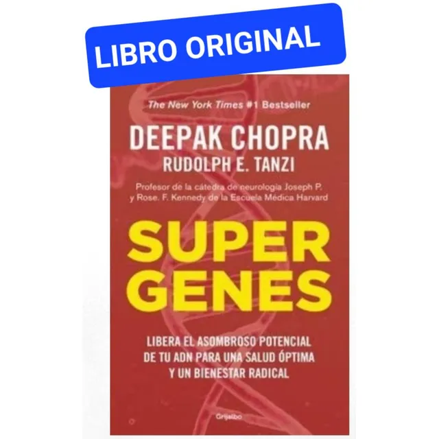 Supergenes Deepak Chopra ( Libro Nuevo Y Original )