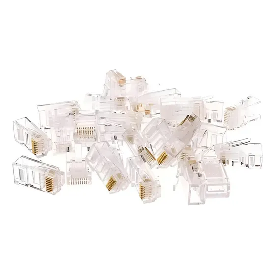 Conectores De Red Rj45 (100 Und) Cat 5