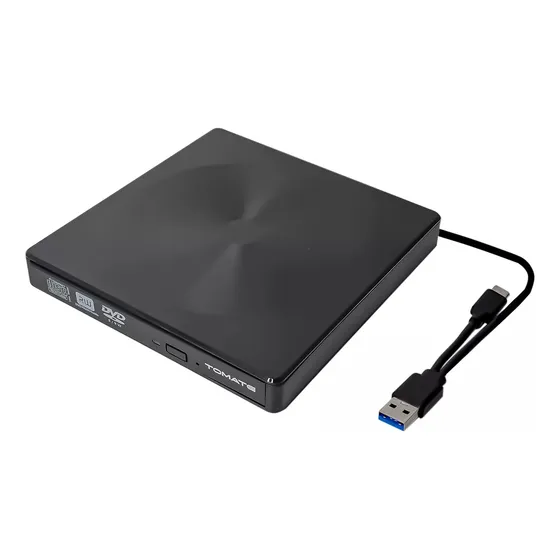 Leitor E Gravador De Dvd Externo Usb 3.0 + Tipo C Pug N Play