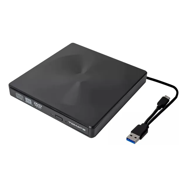 Leitor E Gravador De Dvd Externo Usb 3.0 + Tipo C Pug N Play