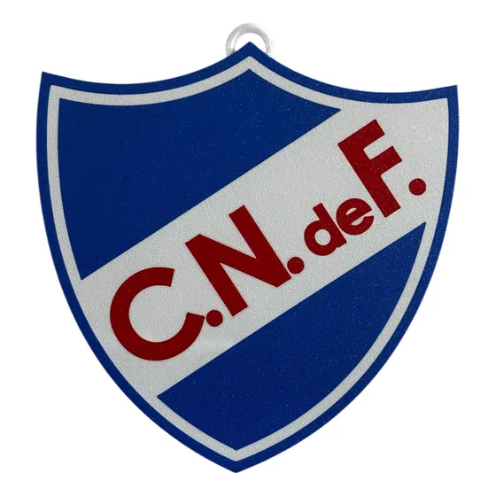 Escudo De Nacional En 3d Para Colgar O Escritorio 25x25