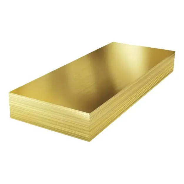 Lamina De Laton Bronce 1m De Largo 1.5mm Espesor