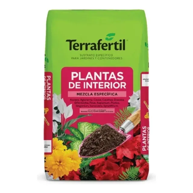 Sustrato Para Plantas De Interior Terrafertil 5 Litros